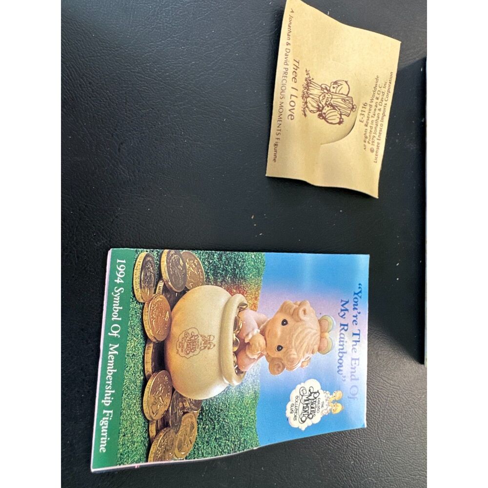 1979 Precious Moments "Thee I Love" Figurine E-3116 - Picture 7 of 8